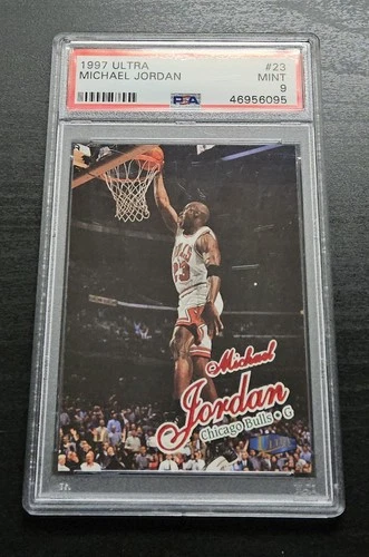 1997-98 Fleer Ultra Michael Jordan #23 PSA Mint 9 Chicago Bulls