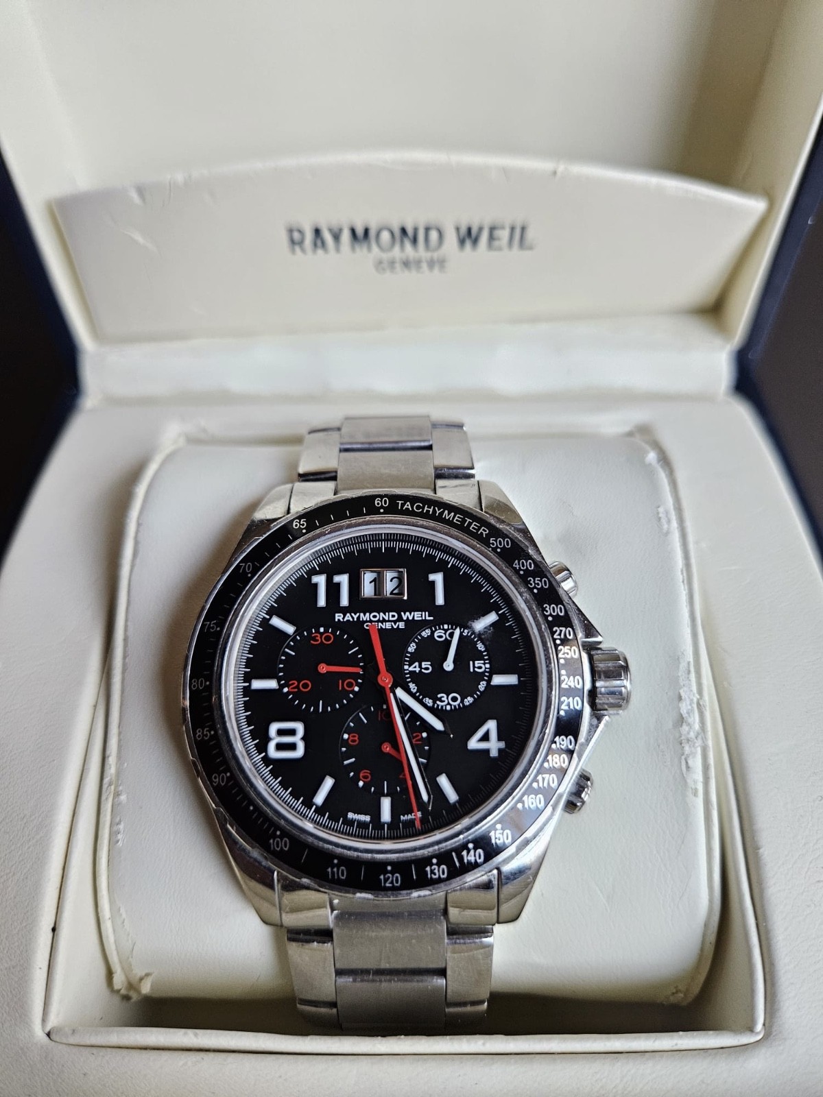 Raymond Weil Quartz Split-Second Chronograph Big … - image 3
