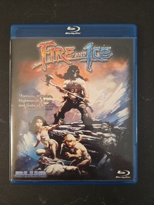Fire and Ice (Blu-ray, 1983) -blu Underground Bluray - Rare OOP 