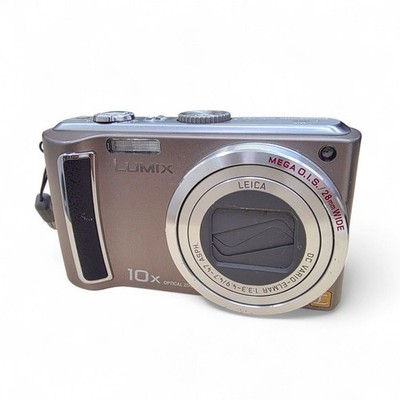 Panasonic LUMIX DMC-TZ5 Compact Digital Camera Brown Tested