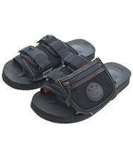 POTR Men's Black Sandals Collab with SUICOKE 26cm Size US 8 UK 7 Good Used