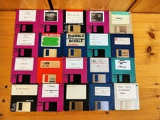 #2+#3 40 AMIGA Disketten inkl. AMIGA CLASSIX 3 CD + Diskettenboxen