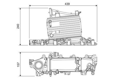 VALEO LADELUFTKÜHLER TURBOKÜHLER passend für AUDI A4 A5 A6 Q5 | 818684