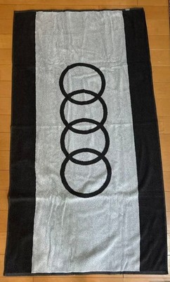 Audi Towel Gray Approx. 150 80Cm Car Collection Original Accessory Item
