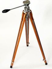 VTG CRAIG-THALHAMMER MOVIE FILM PHOTOGRAPHY WOODEN METAL TRIPOD LOS ANGELES VG++