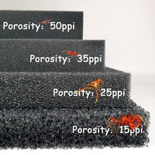 Thick Black Aquarium Filter Sponge Biochemical Cotton Foam for Fish Tank
