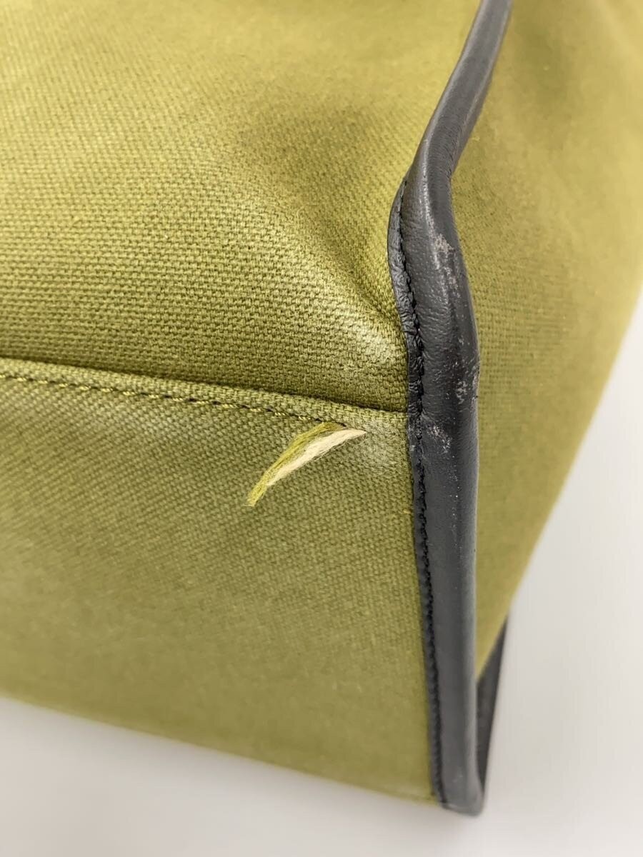 GIANNI CHIARINI Canvas Handbag, Green, Solid Color — image 8