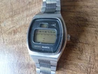 Vintage Seiko Quartz LC Watch 0124-0030 from Nov 1975 - Not running