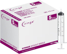 5 Ml Syringe - Pack of 100