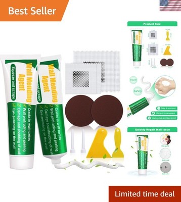 Strong Adhesion Spackle Kit   Complete Wall Repair Solution for Home & Office
