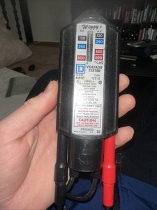 Wiggy Square D 6610 VT-1 AC/DC Voltage Tester 120-600 Volt