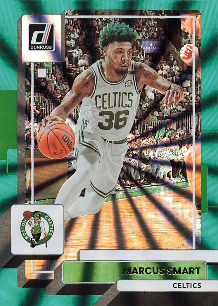 2022-23 Panini Donruss - Marcus Smart Green Holo Laser