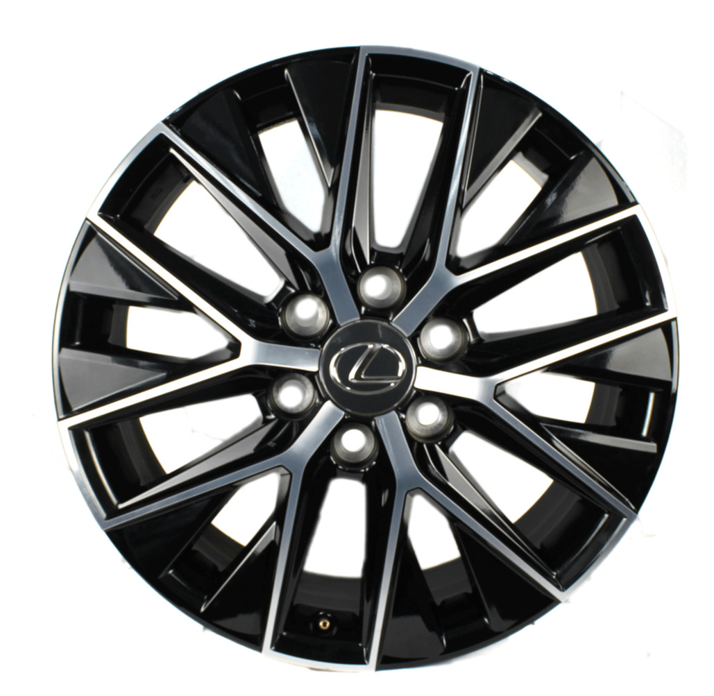 20" Lexus GX550 2024 2025 2026 Factory OEM 10545 Wheel Machined Black Rim