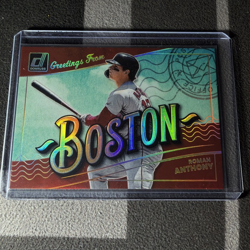 2026 Panini Donruss Roman Anthony Greetings From Boston Case Hit Ssp #8
