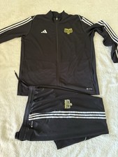 Adidas Prolific Originals Tracksuit Mens Black Authentic 2 Piece Set PE 2xl Smal
