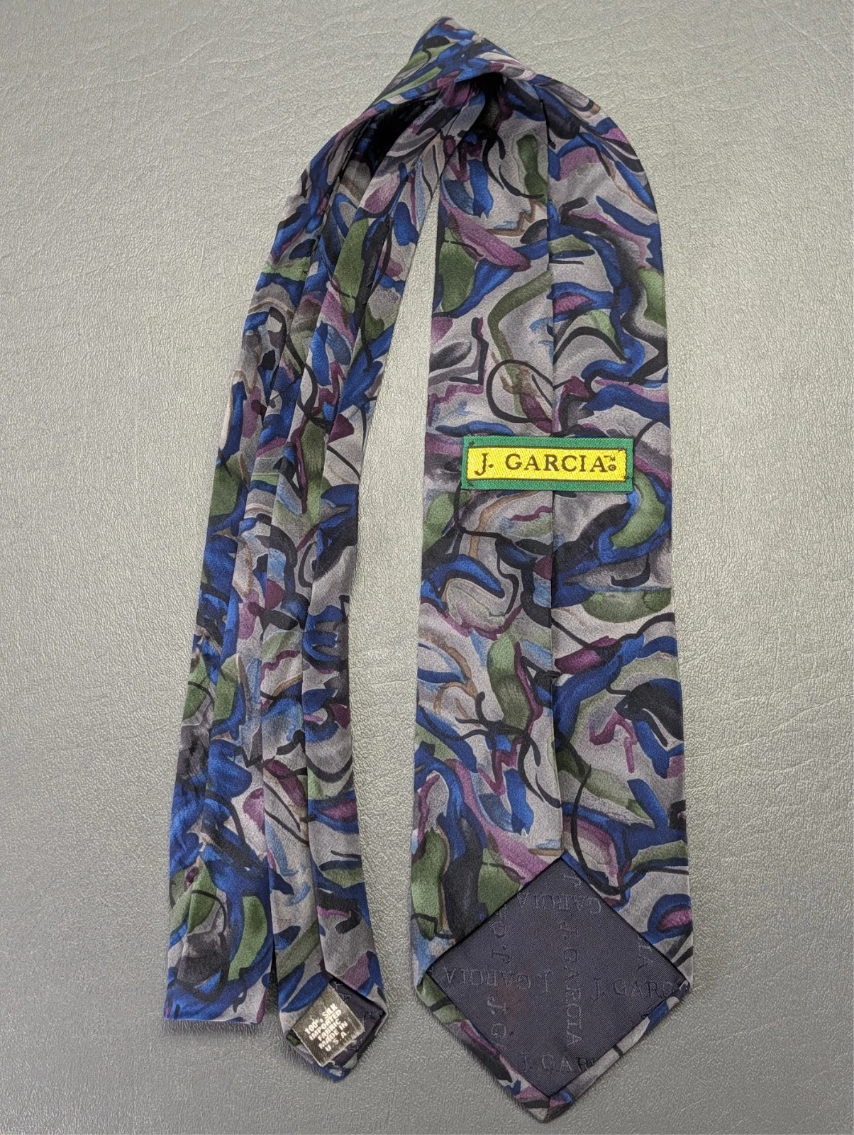 J. Garcia Silk Tie Lot: Clockworks - product detail image 4