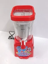 ICEE 6085356 Plastic Slushie Machine - Home Countertop Slushy Maker Red