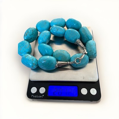  Owlite Necklace With Silver Link 227.58 Grams