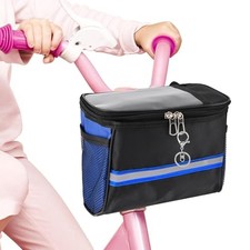 Kids Bike Basket, Bicycle Bag Front, Handlebar Basket for Boys  Girls Blue