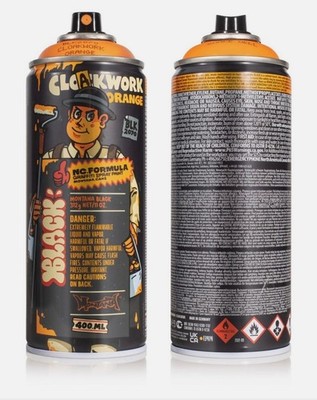 Montana Cans Limited Edition Spray Can Cloakwork Orange Edition Graffiti Art