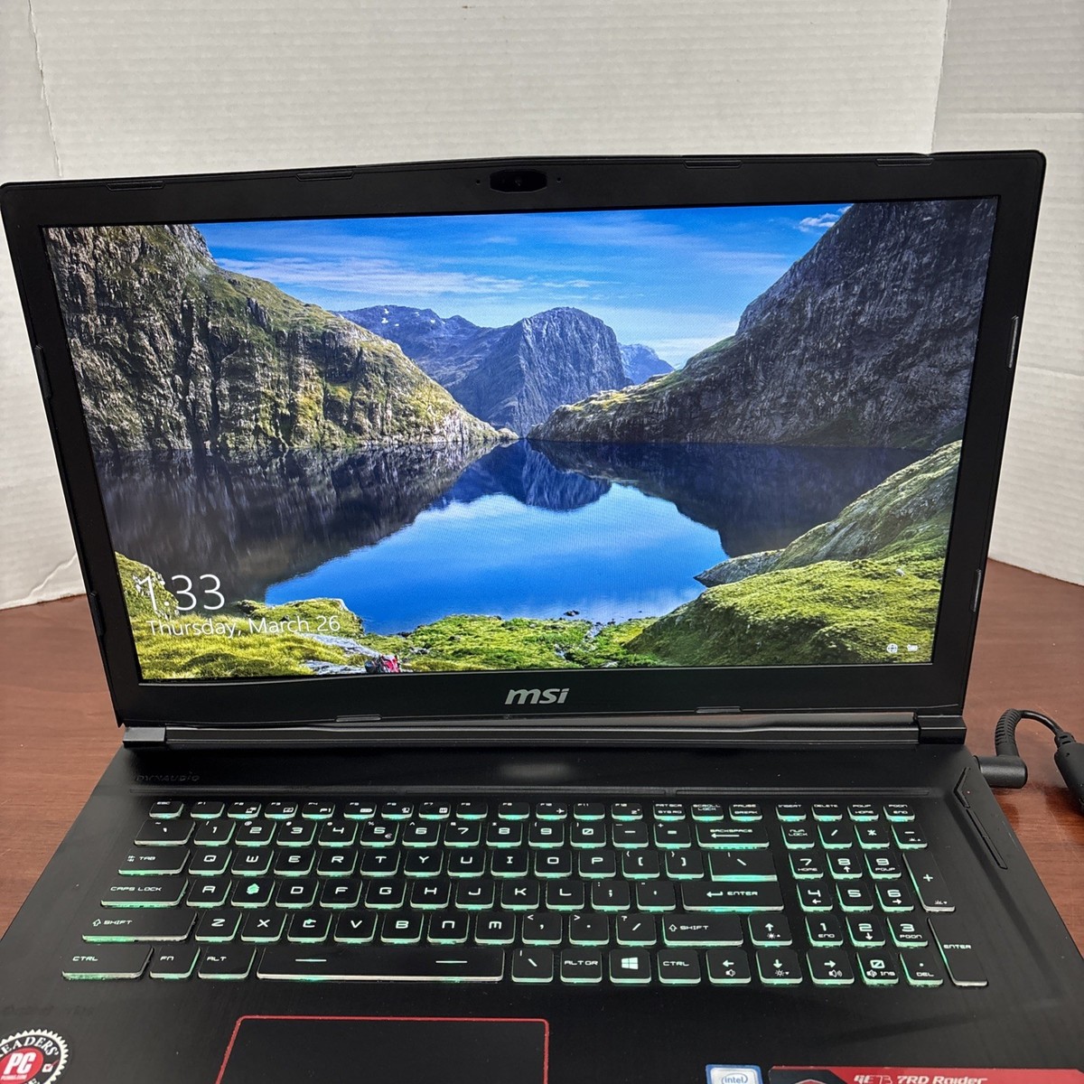 MSI GE73 7RD Raider Gaming Laptop 17.3