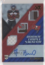 2017 Panini XR Rookie Triple Swatch Auto Blue 45/49 OJ Howard #181 Auto 1u6