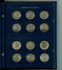 1948 - 1963 FRANKLIN SILVER HALF DOLLAR CH BU FULL SET W/WHITMAN 9160T
