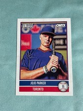 2026 Onyx Baseball JoJo Parker Base Card Toronto Blue Jays