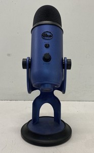 Blue Yeti USB Condenser Microphone Midnight Blue Parts or Repair