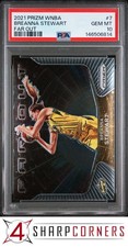 2021 PANINI PRIZM WNBA FAR OUT #7 BREANNA STEWART POP 2 PSA 10