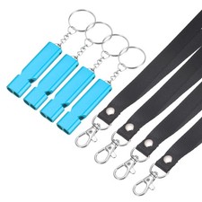 Emergency Whistle, 4 Pcs  Lake Blue - Fitting for Outdoor Camping/Hiking 