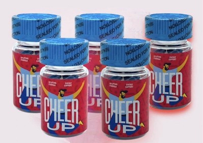 Cheer Up energy  20ct 5 Bottles (100 Capsules Total)
