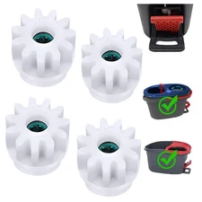 6 Pcs Microfiber Mop Head Replacement for 0.8 Inch Mop Handle