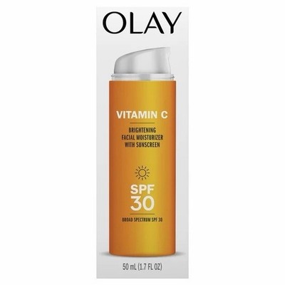 Olay  Vitamin  C Brightening facial Moisturizer With Spf 30 - 1.7 Fl Oz