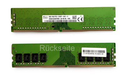 8GB SK Hynix DDR4 RAM PC4-2400T HMA81GU6AFR8N-UH Arbeitsspeicher für PC
