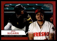 2023 Jesus Bugarin Choice Minor League Rookie Card Fresno Grizzles