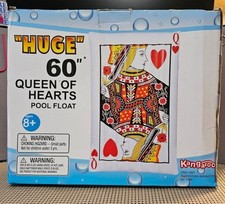 Huge 5ft Queen Of Hearts Pool Float by Kangar...