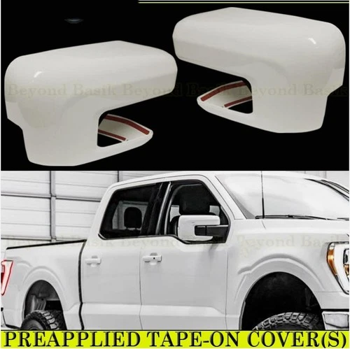 2021-2023 2024 For Ford F150 Mirror COVERS w/o Turn Signal Hole Z1 OXFORD