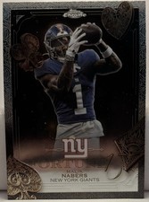 2025 Topps Chrome - Fortune 15 Malik Nabers #F15-15 Refractor