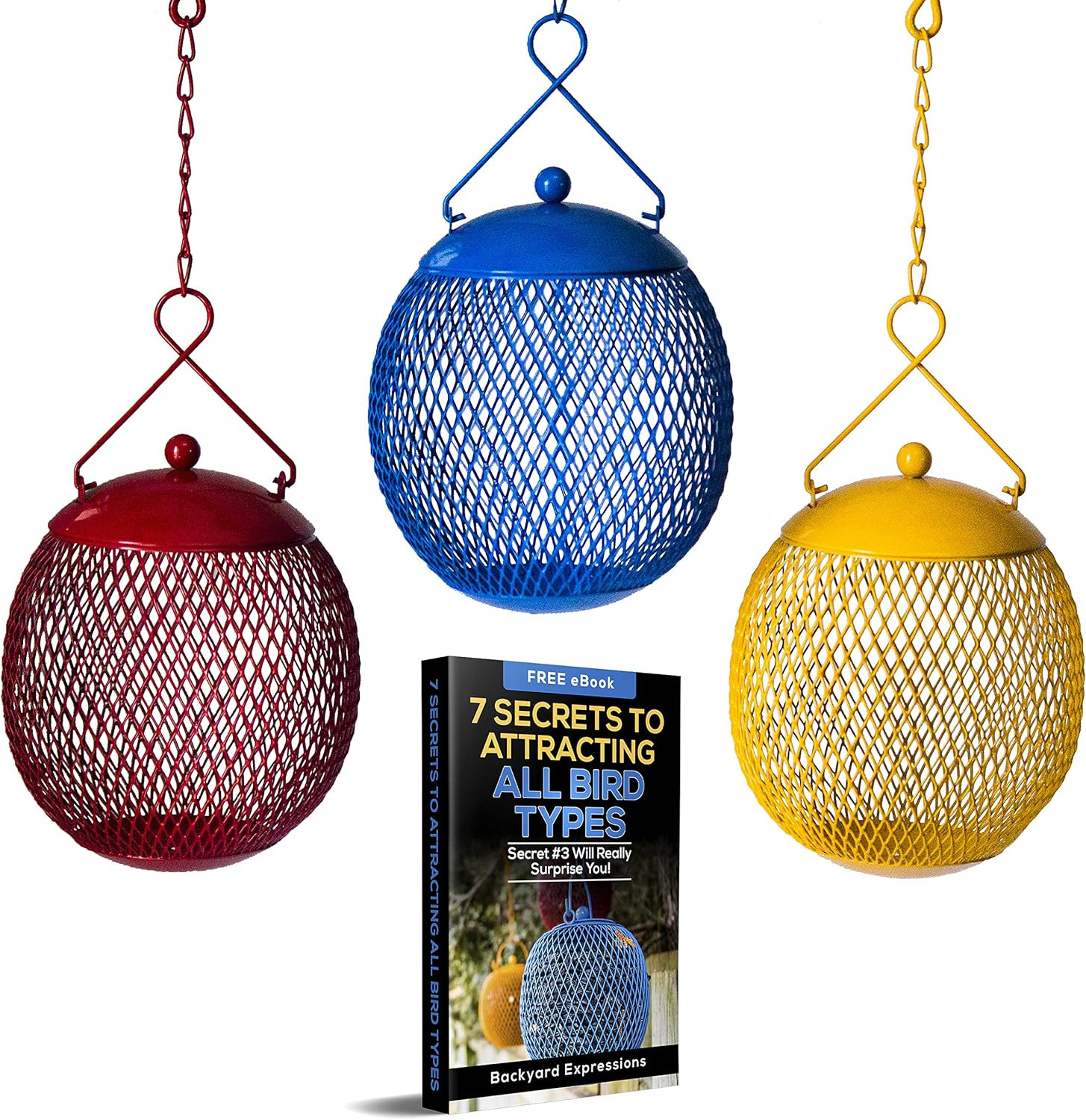 S For Outdoors &ndash; Red, Blue & Yellow Squirrel-resist