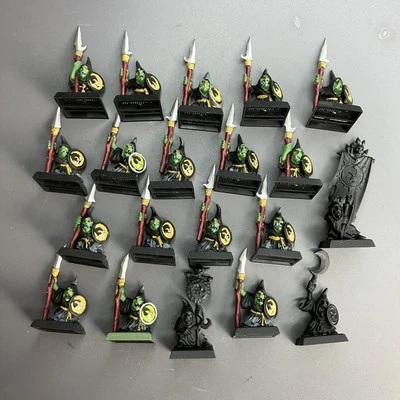 WARHAMMER Orks & Goblins Nachtgoblin Speerträger 20x / Night Goblin Spearmen 20x - Bild 1 von 4