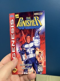 Punisher (Sega Genesis, 1994) Authentic Cart CIB 