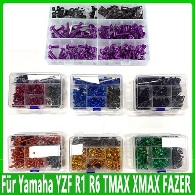 Verkleidungsschrauben Schraubensatz Für Yamaha YZF R1 R6 TMAX XMAX FAZER FJR XJR