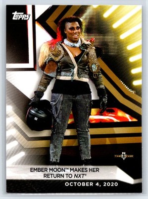 2021 Topps WWE Women's Division Ember Moon Makes Her Return to NXT #79
