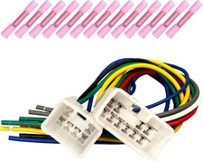 70-1761 Radio Wiring Harness Compatible with Toyota 87-Up Power 4 Speaker