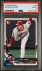2018 Bowman Shohei Ohtani #49 Rookie Card PSA 9 MINT