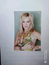 SHARON STONE : PIĘKNE ZDJĘCIE.. 10 x 15 CM.. GWIAZDA FILMOWA.. PODSTAWOWY INSTYNKT.. GLAMOUR. #5