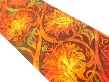 7617983: JAPANESE KIMONO JAPANESE FUKURO OBI / MATELASSE / CHINESE FLOWER