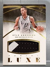 Premium Version Gold Jumbo Patch 14 Panini Luxe Kyle Anderson SlowMo Rookie NBA