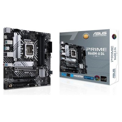 1700 ASUS PRIME B660M-A CSM mATX D4 90MB19K0-M1EAYC (4711081508045)